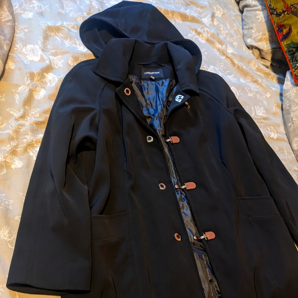London Fog black jacket XL